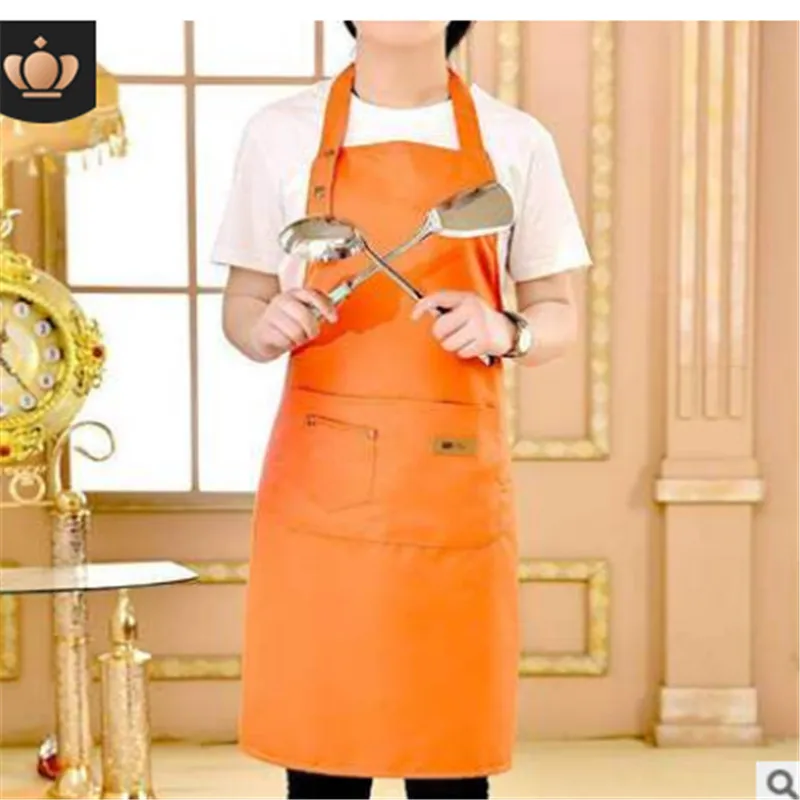 Newest Men Women Denim Canvas Pocket Apron Adjustable Baking Chefs Kitchen Coffee Cooking BBQ Home Household Pocket Apron