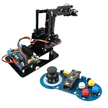 El grado de libertad de Control inalámbrico del brazo del Robot se utiliza para el Kit de coche Robot inteligente para Robots Arduino R3, Ps2/2,4g