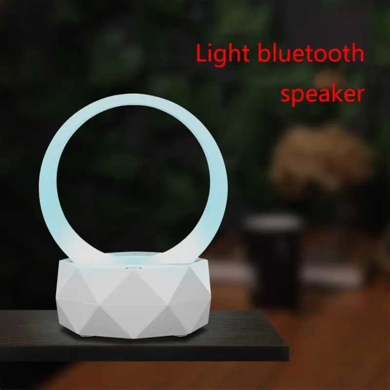 Мини Беспроводной Bluetooth 5,0 Динамик модная детская Красочный светодиодный ночной Светильник
