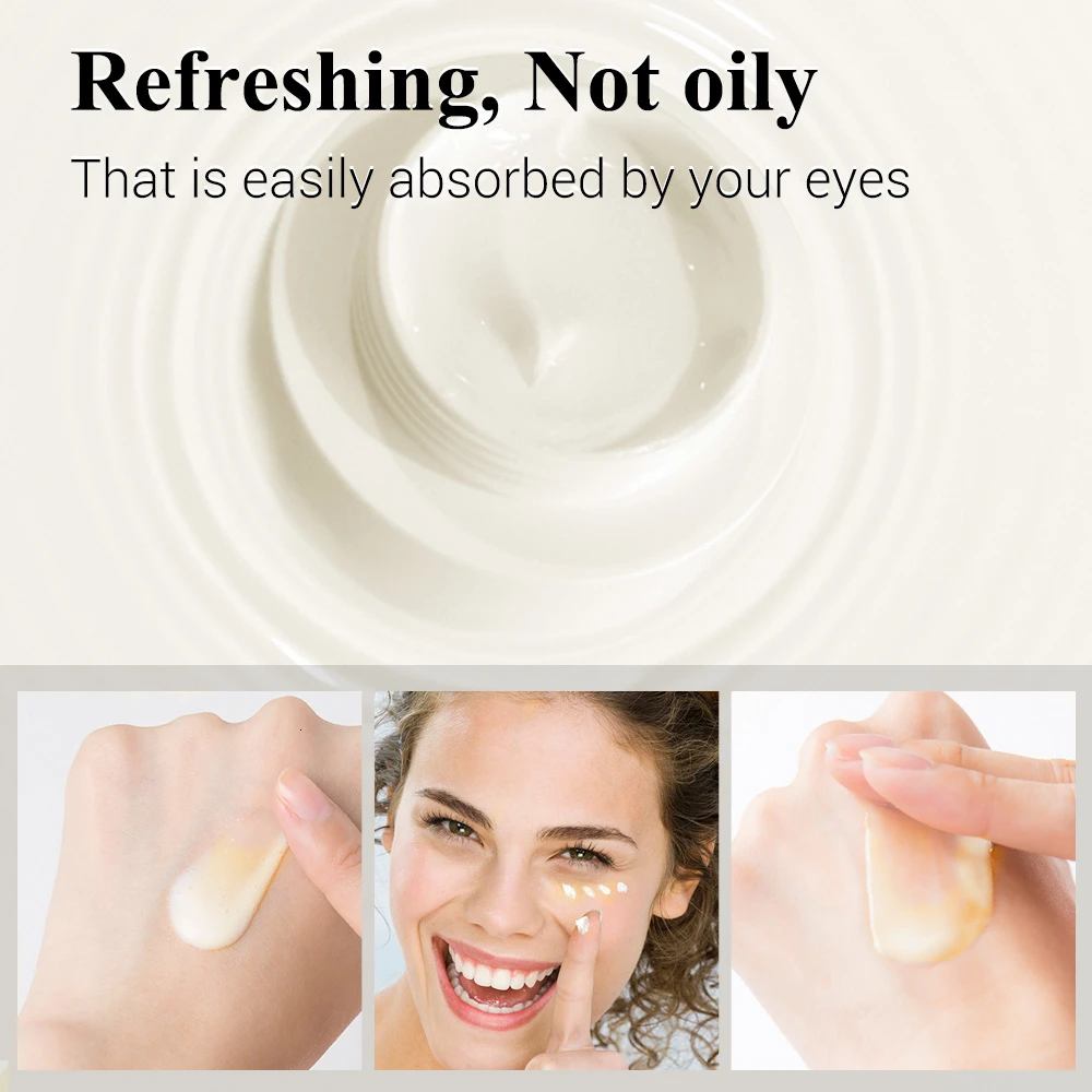 Eye Cream Anti Aging Grape Seed Fading Fine Lines anti puffiness Dark Circle Nourishing Moisturizing Firming 4