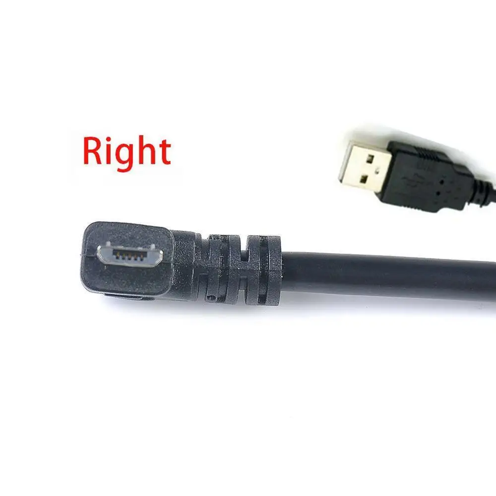 USB 2.0 Charger Cable To Micro USB Male 90 Degree Right & Left & Up & Down Angled Data Charging Cable USB 2.0 Charger Cable To Micro USB Male 90 Degree Right & Left & Up & Down Angled Data Charging Cable
