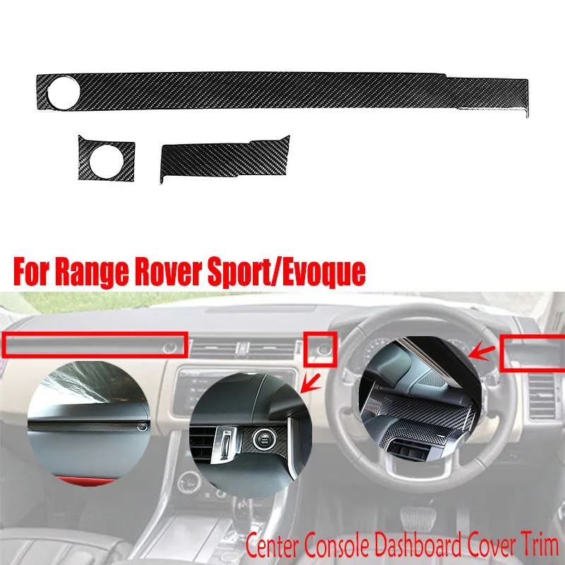 Центральная консоль из углеродного волокна для Range Rover Sport Evoque 2018 2019 2020 OEM |