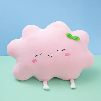 Cute Pink Cloud Plush Pillow