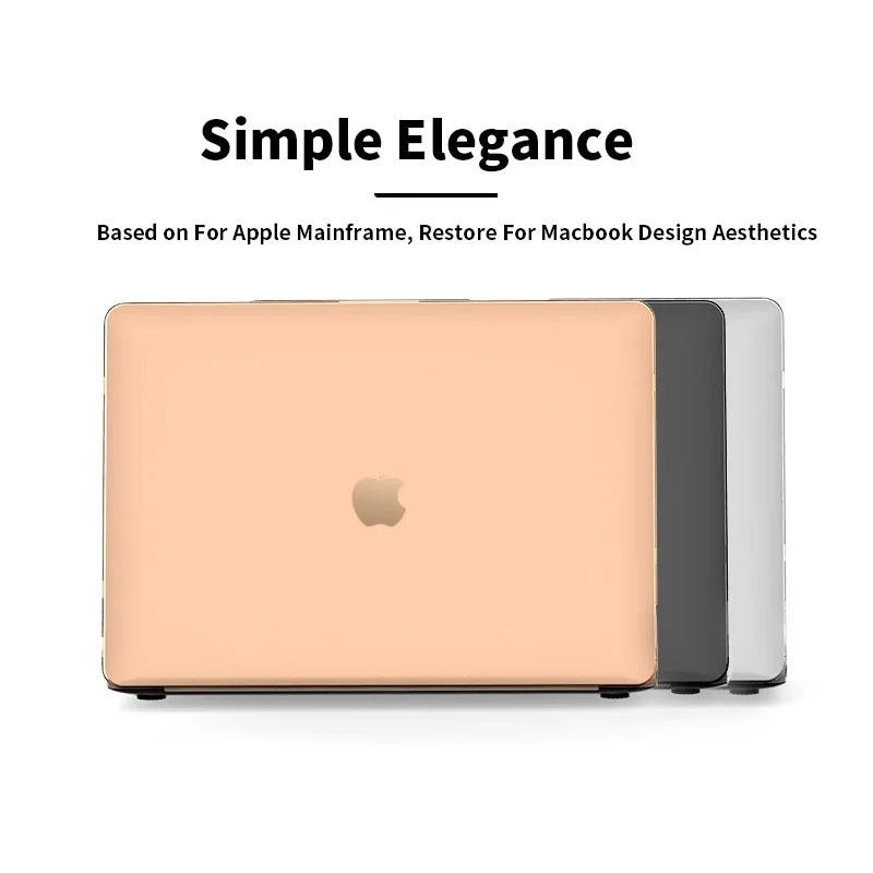 Новый матовый чехол для ноутбука Apple Macbook Air Pro Retina 12 13 15 дюймов A1466 A2289 A2159 A1932