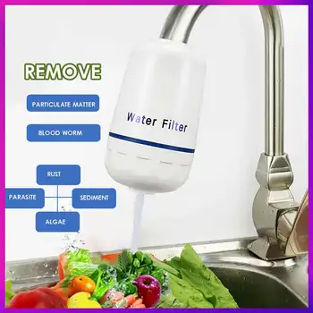 

Tap Water Purifier Kitchen Faucet Washable Ceramic Percolator Water Filter Filtro Rust Bacteria Removal Replacement HOME