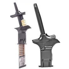 Универсальный скоростной погрузчик журнал погрузчик для 9 мм. 40S& W журналов полимер Черная отделка