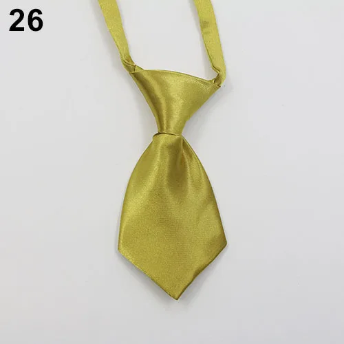 28 чистых цветов Регулируемый ошейник для кошек галстук джентльмен стиль Уход галстук для собаки галстук