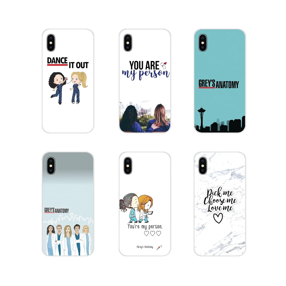 Аксессуары чехлы для телефонов Samsung Galaxy S2 S3 S4 S5 Mini S6 S7 Edge S8 S9 S10E Lite Plus Greys анатомия You