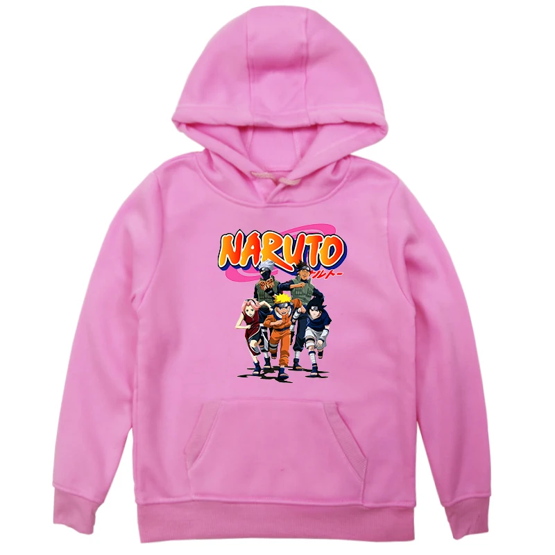 Hoodies 5 Новинка; детская толстовка Наруто; толстовки для малышей; модные толстовки с принтом; Повседневный теплый пуловер для мальчиков и девочек; сезон осень-зима - Цвет: Hoodies 5