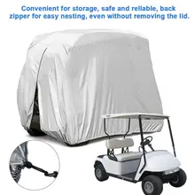 Водонепроницаемый чехол для хранения Гольф-карт дождевик для 4 пассажиров автомобильный клуб гольф-тележка пылезащитный чехол