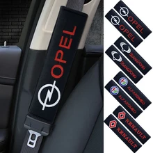 Housse de Protection pour ceinture de sécurité en flanelle, 2 pièces, pour Mitsubishi Asx Outlander xl 3 lancer Pajero 4 l200 EVO 