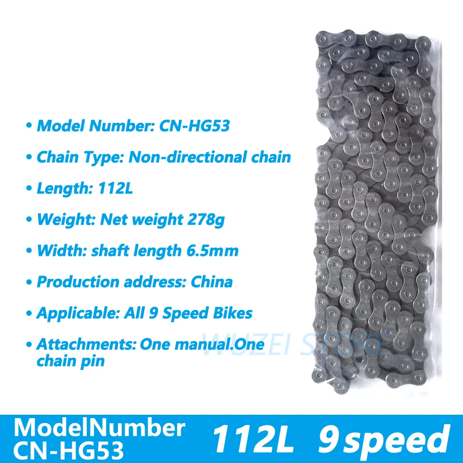 SHIMANO 8/9/10/11/12Speed Chains HG40 HG50 HG53 HG93 HG54 HG95 4601 HG601 HG701 HG901 Road MTB Bicycle Chains 112/116/118 Links