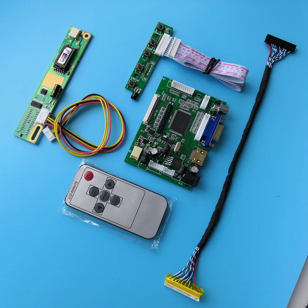 For LP171WP4 1440(RGB)×900 17.1" LCD display 30PIN LED HDMI panel kit 2AV Controller Board LCD VGA Work afbeelding
