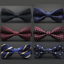 

Men's Bowtie Formal Necktie Fashion Business Wedding Gifts for Men Male Dress Shirt Accessories Dot Bow Tie