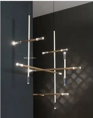 Пост-современный скандинавский арт филиал Ресторан гостиная магазин проект