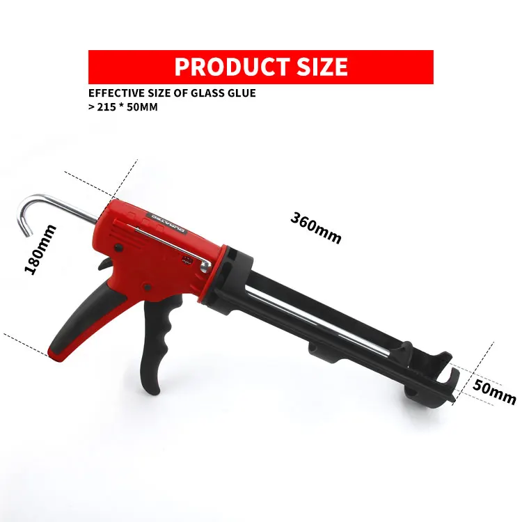 New Style Multifunctional Manual Caulking Gun Glass Glue Guns Paint Finishing Tools Glue Seals for Doors and Windows 3