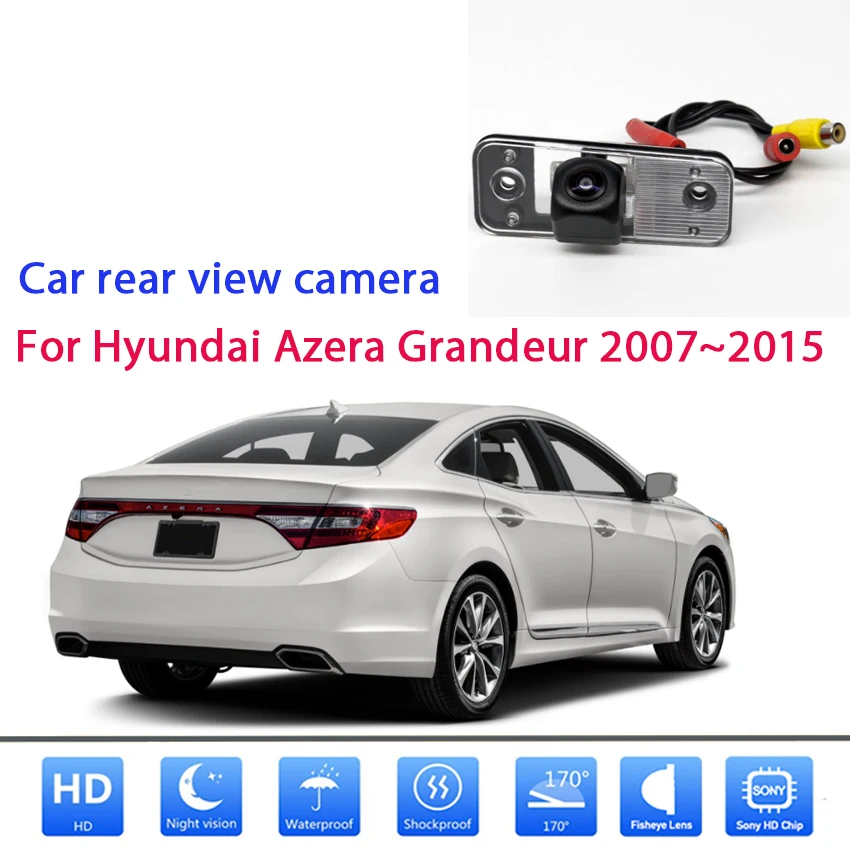 

Зеркало заднего вида Камера для Hyundai Azera Величие 2007 ~ 2015 обратный Камера CCD Ночное видение номерной знак Камера
