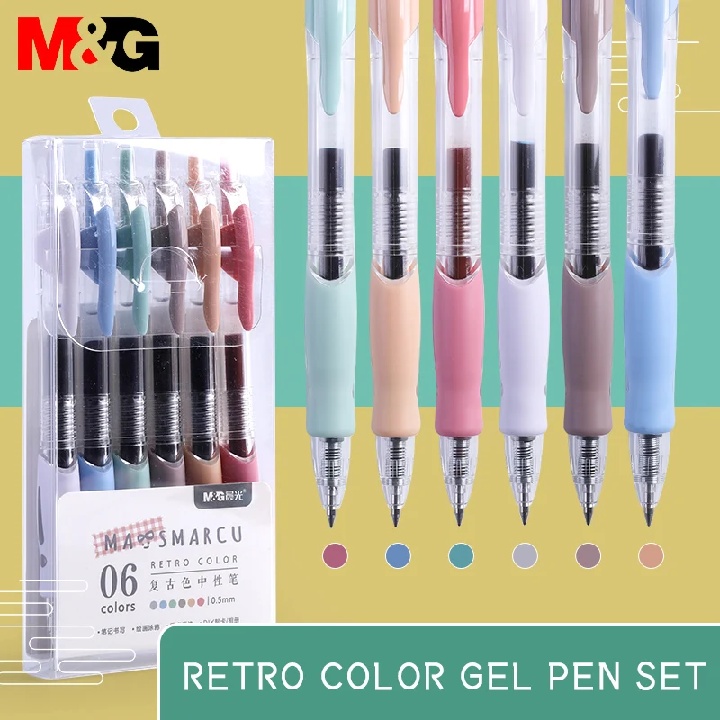 6PCS Blue Gel Pen Set – MultiBey - For Your Fashion Office