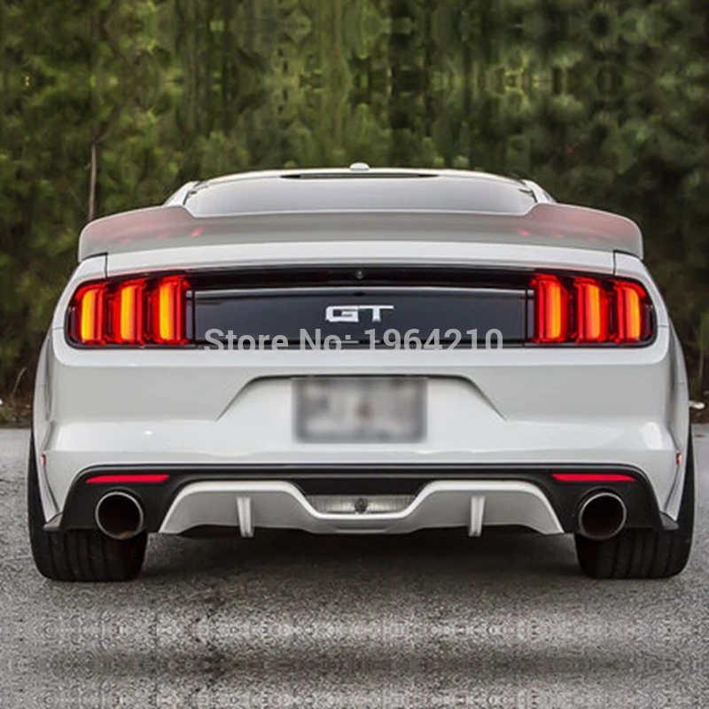 Для Ford Mustang углеродное волокно задний спойлер на крыше задний спойлер багажника крыло загрузки губы литья автомобиля Стайлинг