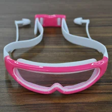 Дети Большое видение Силикагель Водонепроницаемый Анти-туман высокой четкости большое видение очки для мужчин и женщин плавание Af850