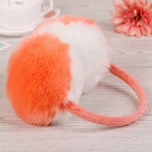 Новые меховые одноцветные женские наушники осень и зима теплые и удобные унисекс лыжные меховые наушники шлем Antibruit милый