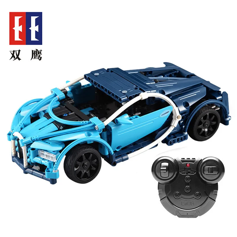 

Double e Sy-c51006/C51007/C51009/51051 Building Blocks Toy Car DIY Remote Control Assembly Model Car