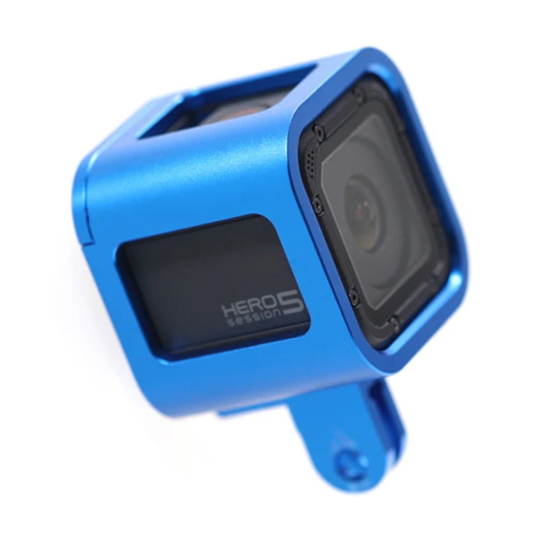 Glorystar Liga de Alumínio Acessórios para Gopro Hero Sessão Câmera Protetor Quadro Habitação Case para go Pro 4s Montagem