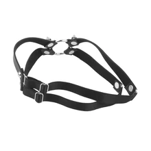 1 шт. ручная работа панк готический Шипованный двойной ремень для ног Подвязки Пояс жгут петля