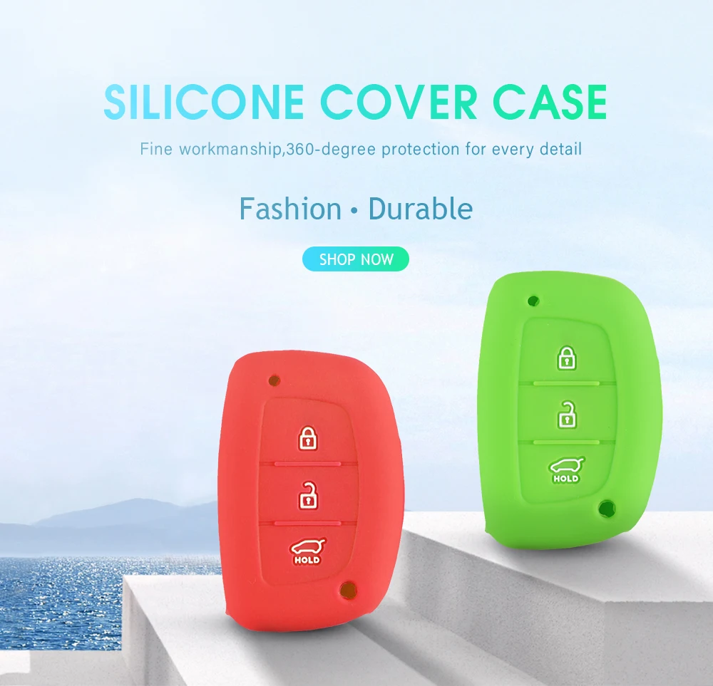 Cover in silicone chiave telecomando per Hyundai IX25 IX35 MISTRA 3 Bottoni 9 Cover in silicone chiave telecomando per Hyundai IX25 IX35 MISTRA 3 Bottoni - H2967aca806fc4276978cd5a434bd4f51p