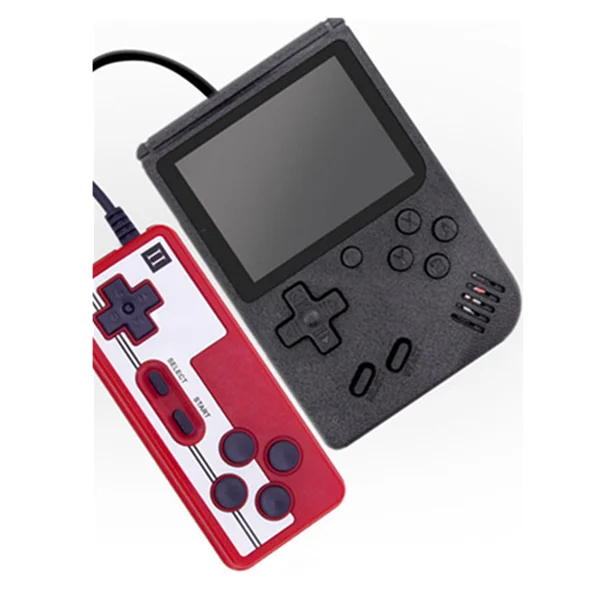 add gamepad Прямая 3,0 дюймов Мини Портативный игровой плеер встроенный 400 игр портативная Карманная игровая консоль Классическая игровая консоль - Цвет: add gamepad