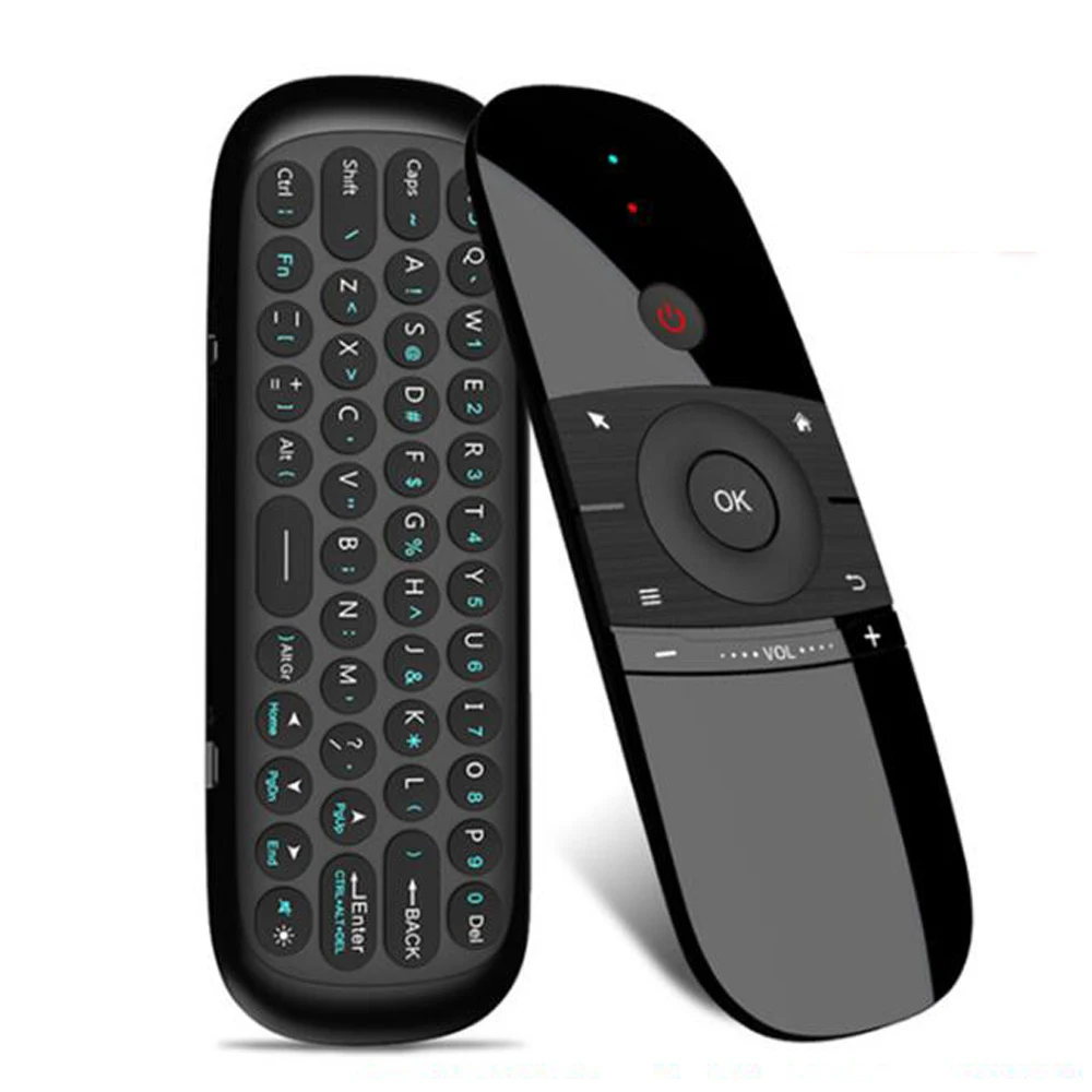 Wechip W1 2,4G Беспроводная клавиатура мышь мини перезаряжаемый пульт дистанционного управления Fly Air мышь для Smart tv ноутбука ПК Android tv Box
