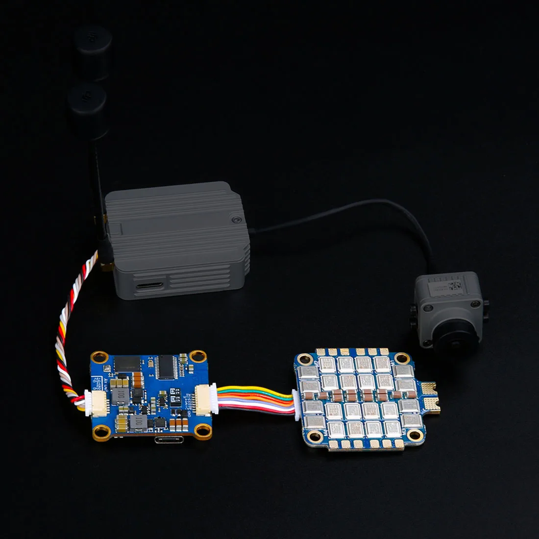 IFlight sucex-D F7 TwinG Stack с контроллером полета sucex-D F7 TwinG/sucex 50A 2-6S BLHeli_32 4 в 1 ESC для системы HD FPV