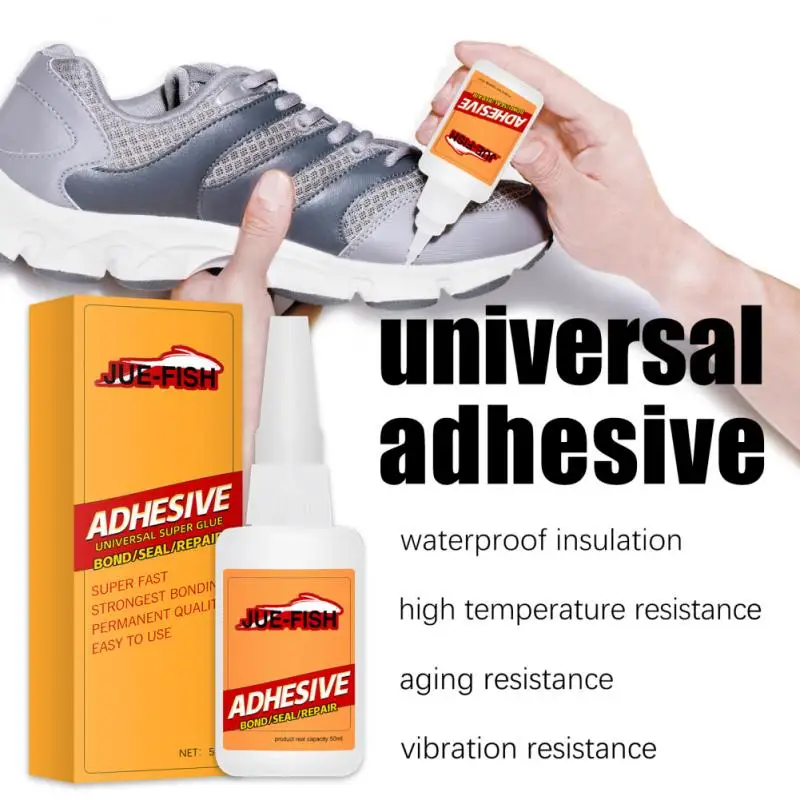 Colle Adhésive Universelle Forte, Super Liquide Spécial Pour La Réparation De Chaussures
