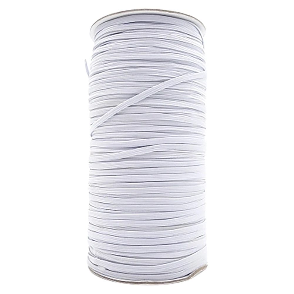 

288 Yards 3mm Mouth Mask Elastic Band Mask Rope Rubber Band String Ear Cord Round Elastic Band DIY Clothing Craft Accessories