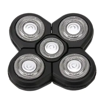 

5 Head Waterproof Floating Shaving Blade Razor Head Men Electric Shaver Replacement Head Five Ring Shaver Head
