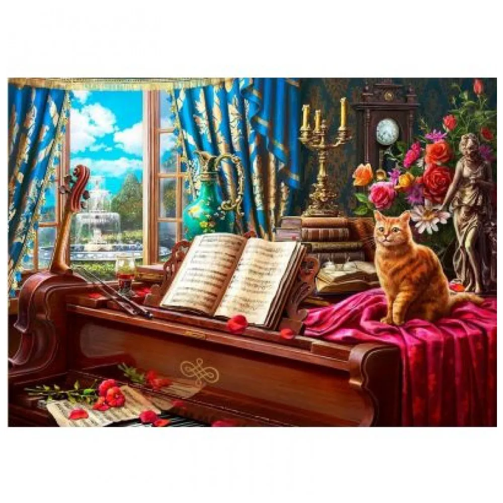 Toys& Hobbies Games and Puzzles Puzzles Рыжий кот 242949