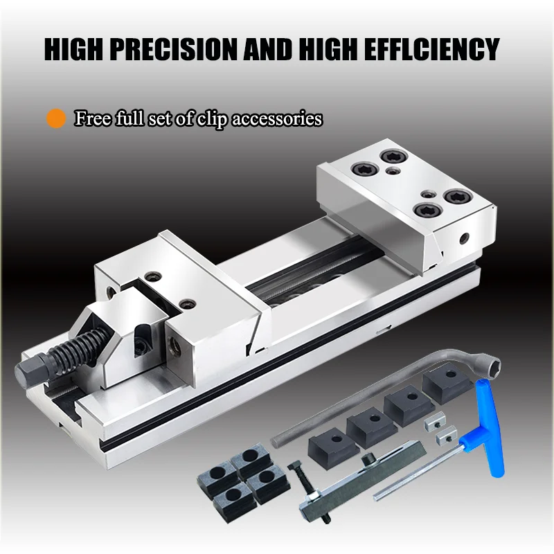 Precision Bench Vise Work Bench 4/5/6Inch Clamp Machine Large Opening Fixture Apply to Various CNC Equipment Machining  Center 3