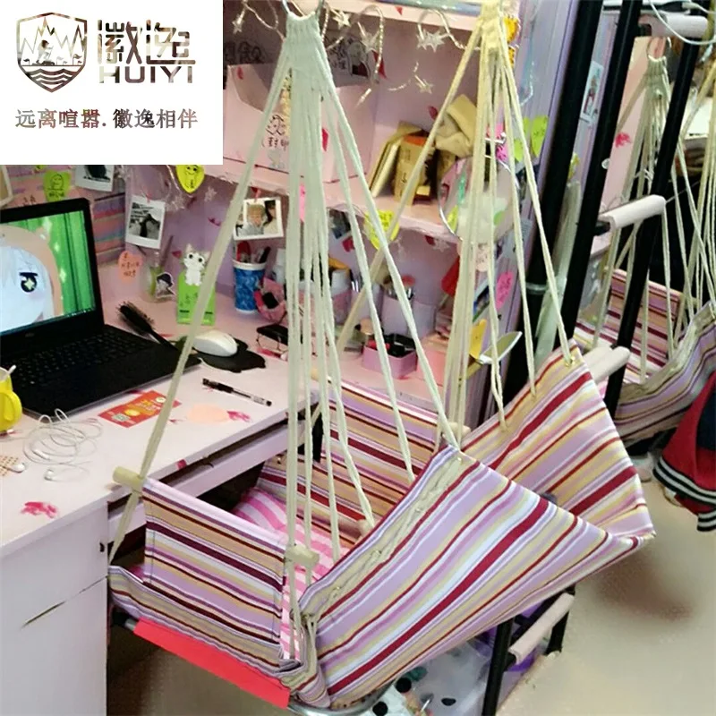 

Hui Yi Students Dormitory Useful Product Hanging Chair Dormitory College Student Hammock Indoors And Outdoors Adult BEEKING Swin