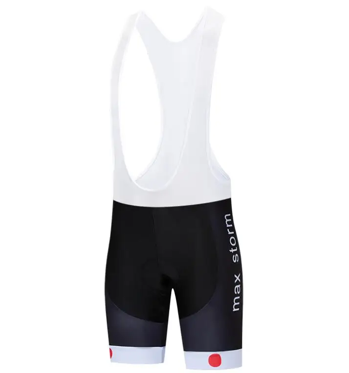 Japan black New Team Cycling Jersey/Cycling sets Customized Road Mountain Race Top max storm - Цвет: Синий