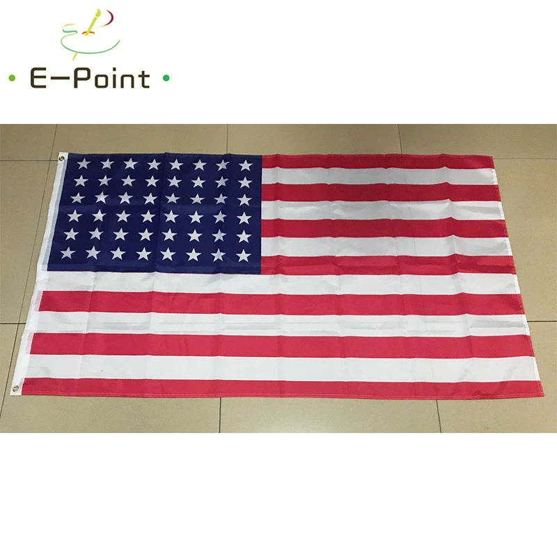 Американский флаг Old Glory 48 звезд 2 фута * 3 (60*90 см) 5 футов (90*150 размер рождественские