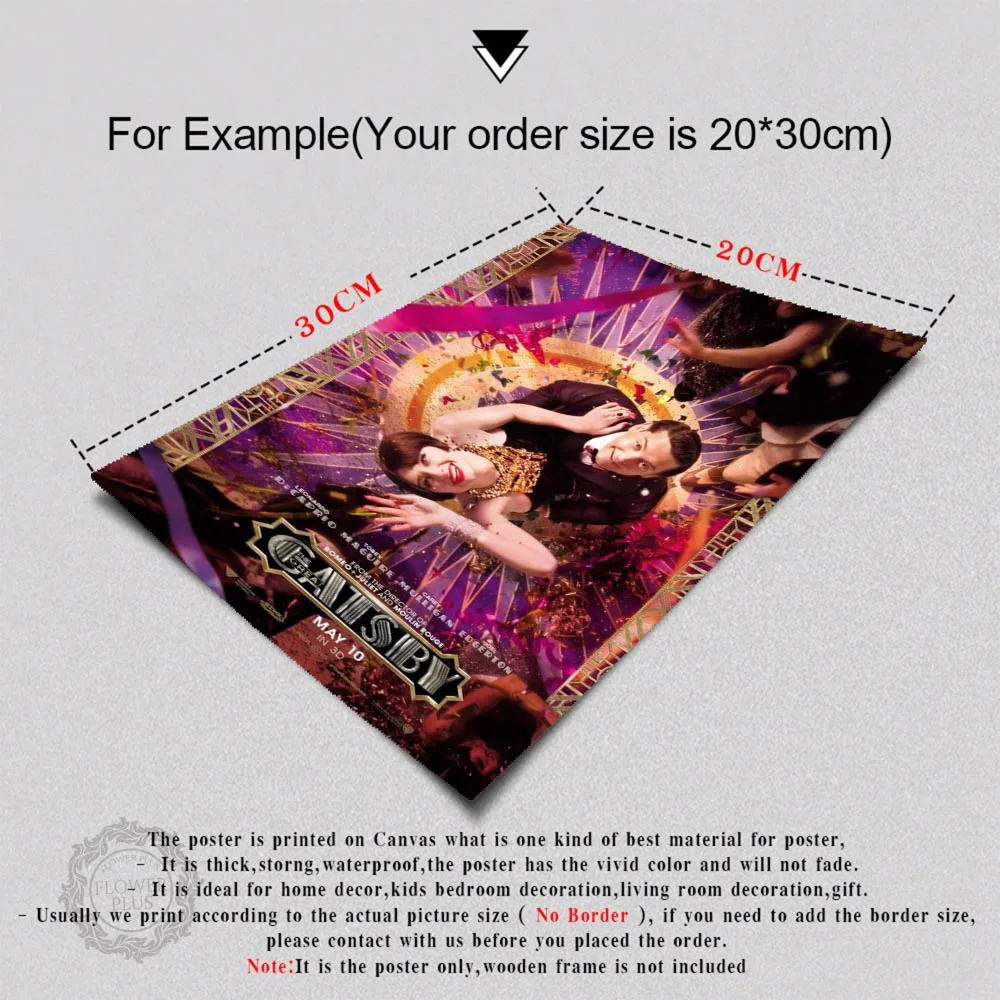 Leonardo DiCaprio the Great Gatsby Painting Canvas Wall Art Pictures Unframe Home Decor 1 Pieces HD Printed Poster (4)