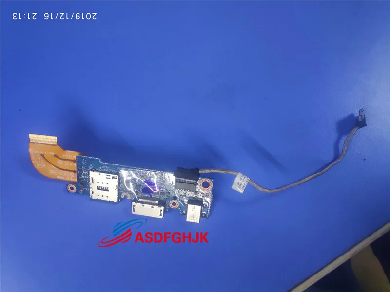 Оригинальный 0vkxp6 для Dell Latitude 7350 кардридер плата с кабелем ls-b333p da30000oq10 100% отличная