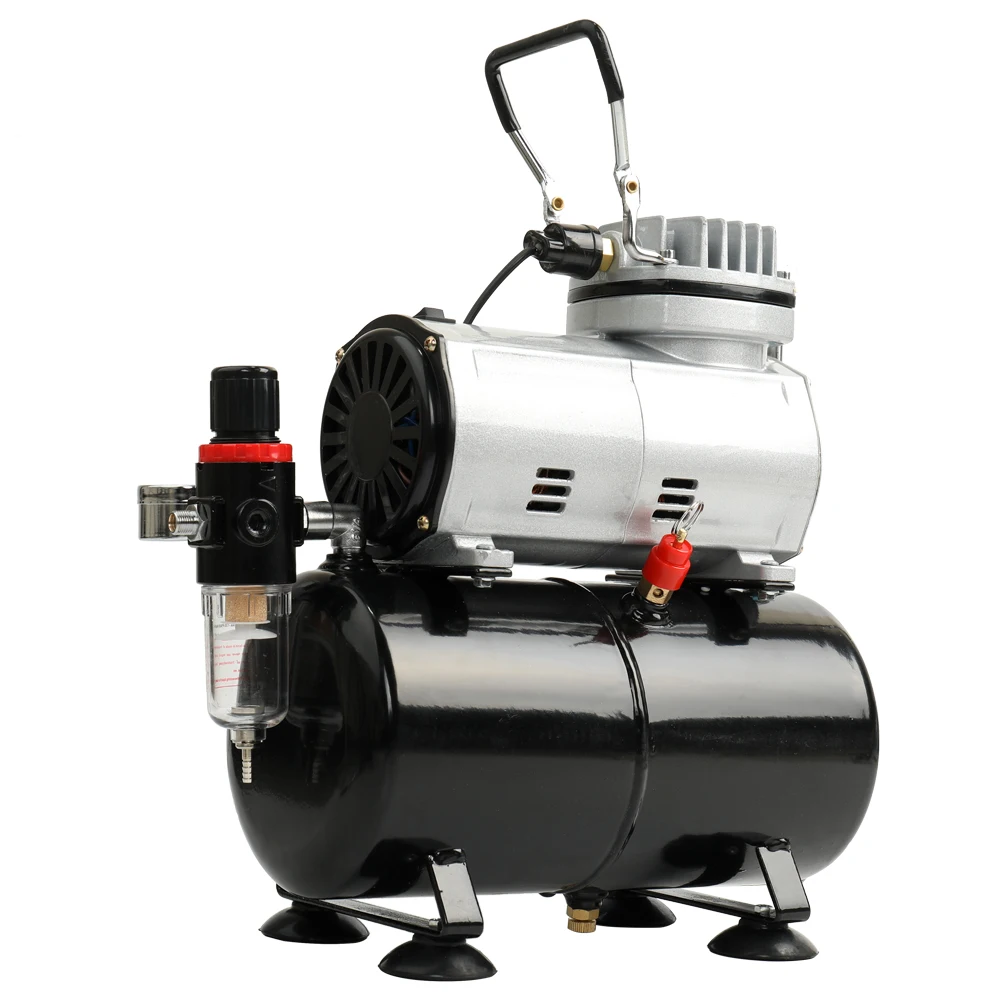 

EU High-efficiency Oil-less Quiet Air Compressor High-pressure Pump Woodwork Air Spray Paint Compressor Blast Pump Set