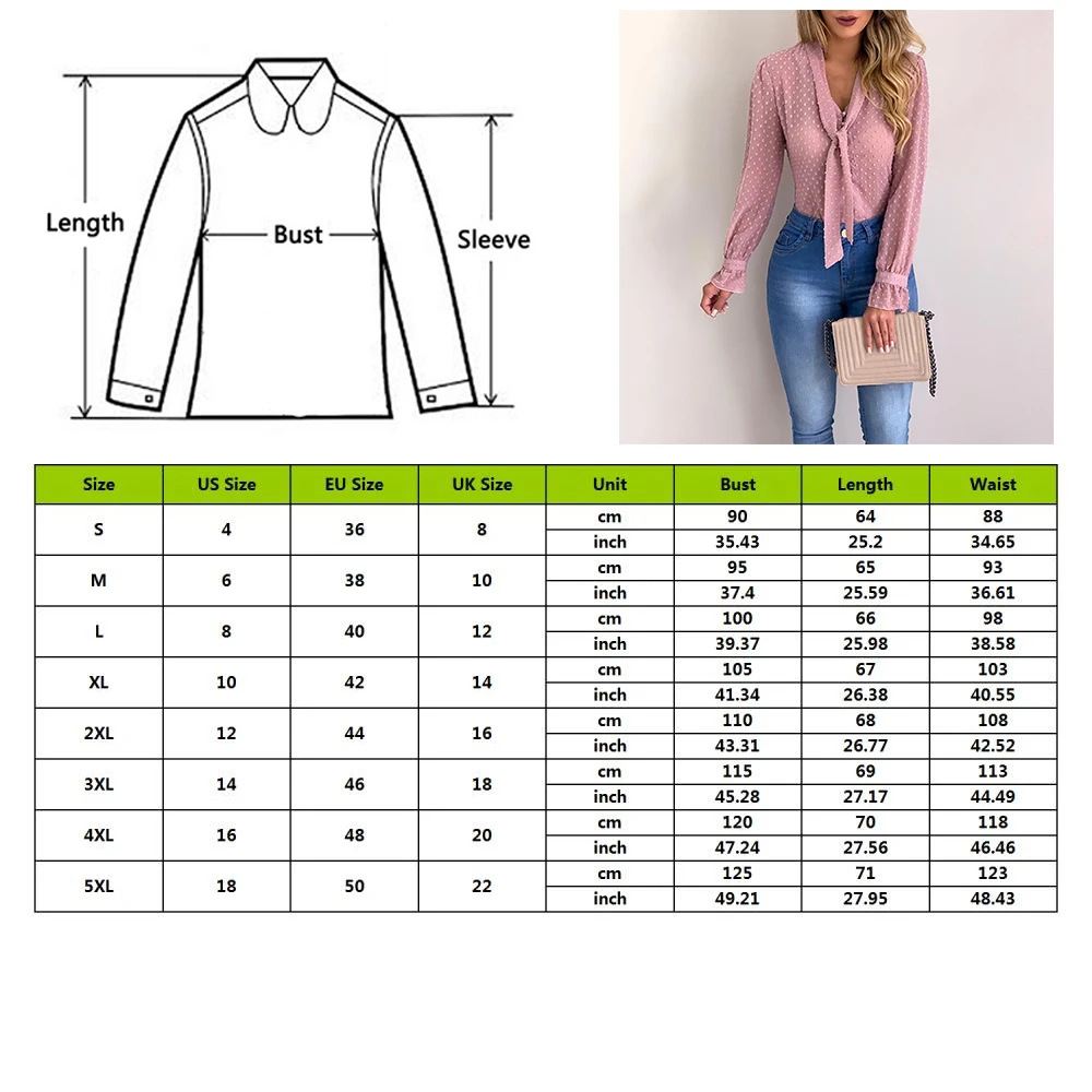 DIHOPE Summer Chiffon Tops Women Pink Blouses and Shirt New Sweet Office Style Women Long Sleeve Shirt blusas mujer de moda 2020