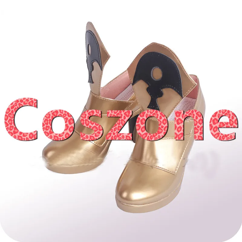 Fate Grand Order Lancer Ereshkigal Sprite2 Golden Cosplay Shoes (2)