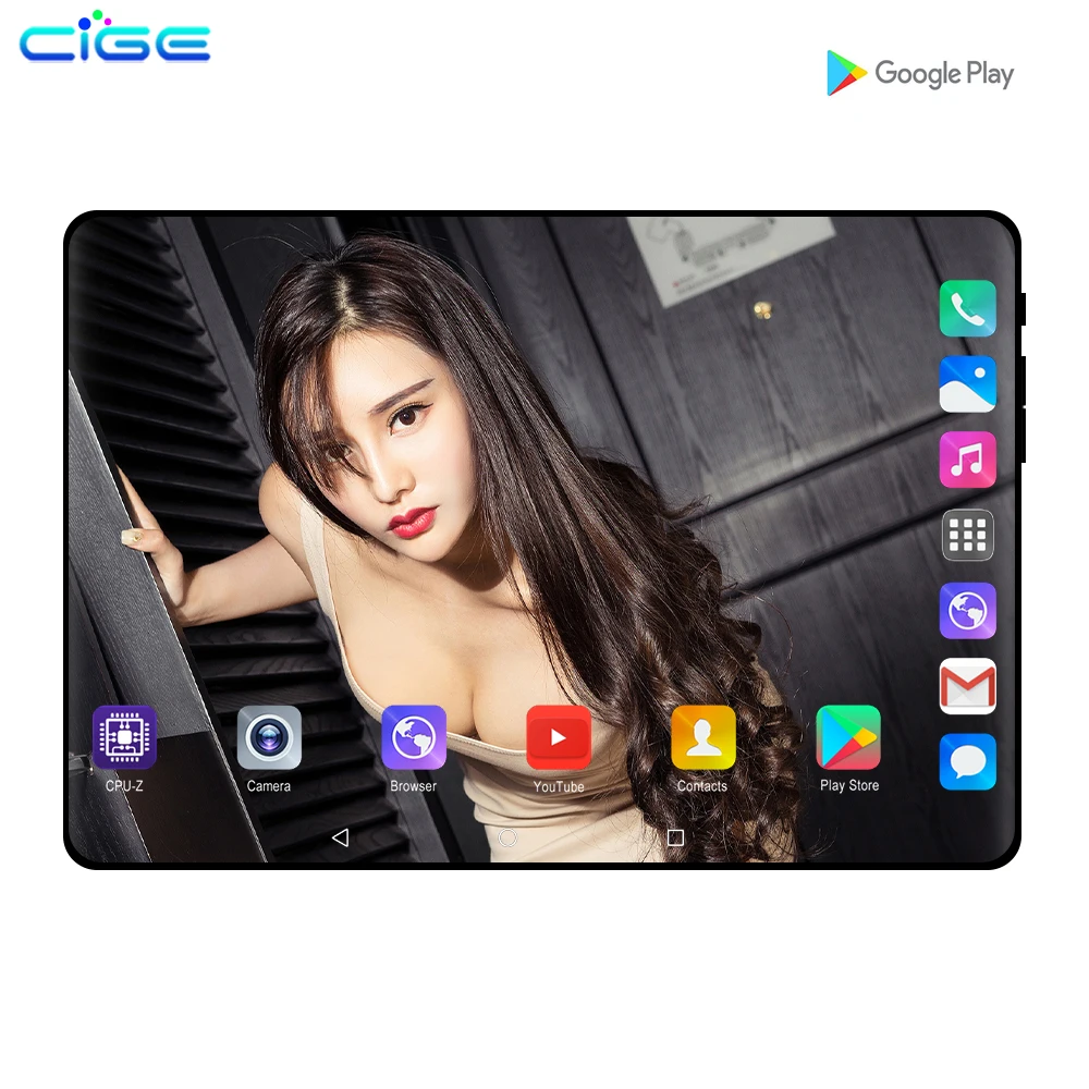 

10.1 inch Tablets Octa Core 6GB RAM 128GB ROM Android 9.0 Dual SIM Cards 3G 4G LTE Phone Call WiFi Bluetooth 10 Tablet PC