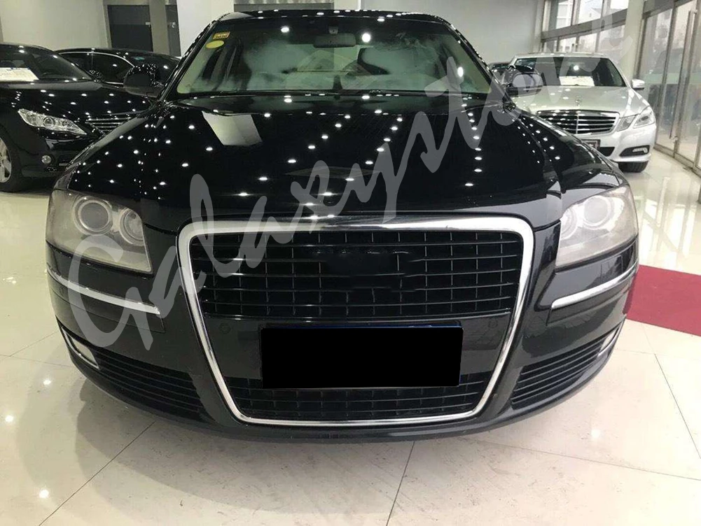   Ȱ  Ŀ foglamp honeycomb grigrilles frame for audi a8 d3 2008 2009 2010 4e0 807 681 an/4e0 807 682 an