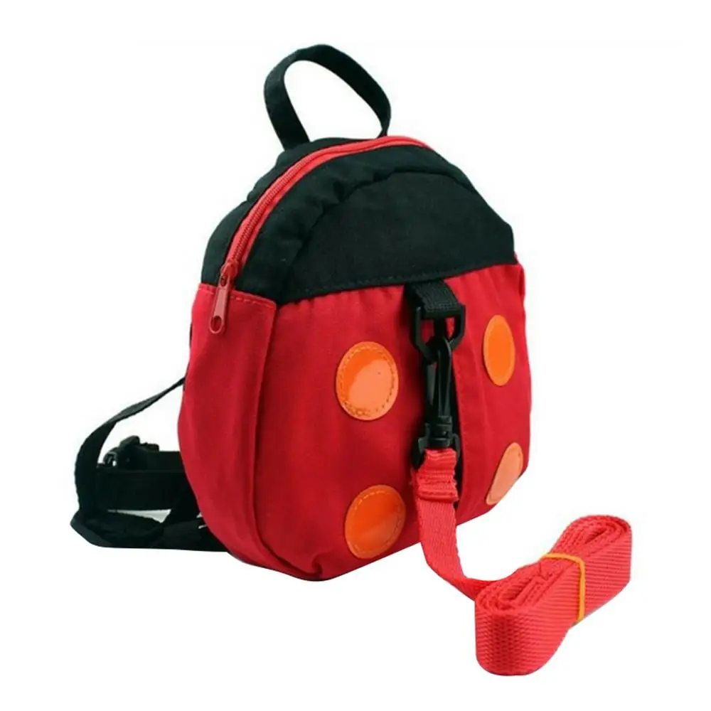 Плюшевый рюкзак в виде животных с защитой от потери, детские игрушки, божья коровка, летучая мышь, школьная сумка, Детский рюкзак для путешествий на открытом воздухе, школьный рюкзак для детского сада, мягкий рюкзак