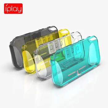 

iPlay Game Protective Shell For Nintendo Switch lite tpulite Game Console Grip Bracket Transparent Protective Sleeve