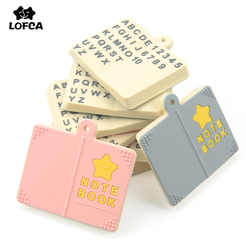 1 шт. силиконовые бусины для записей LOFCA пищевая детская силиконовая